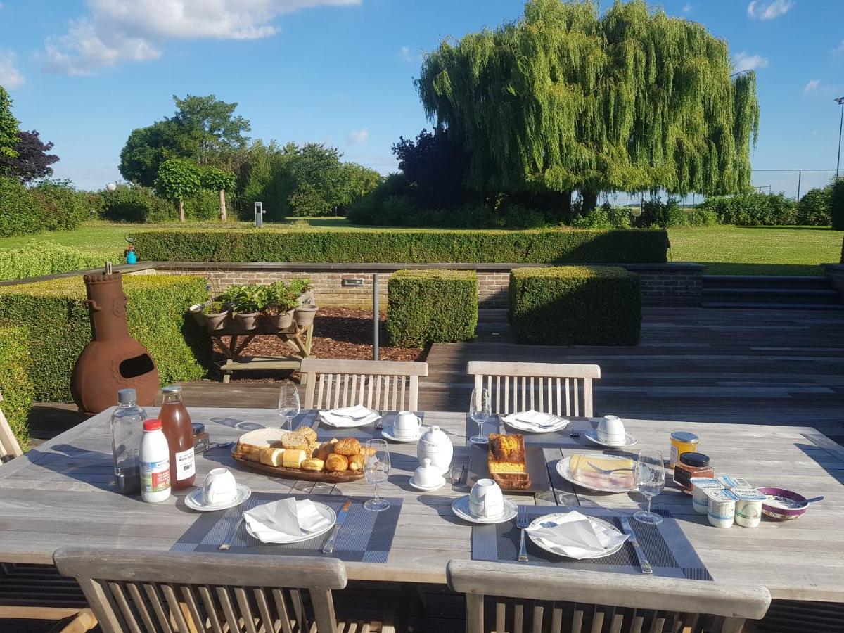 La Cle Des Champs Bed & Breakfast Jodoigne ภายนอก รูปภาพ